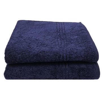 Glodina Black Label Luxury Marathon Snag Proof 550gsm -Bath Sheet -Pack of 2 -Navy