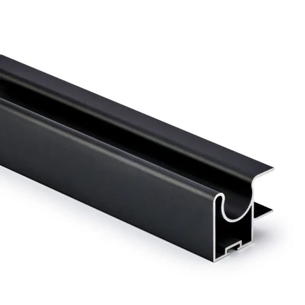 Aluminium Sliding Door Pull Profile 2.7m – 33 28mm Handle Rail for Door Systems