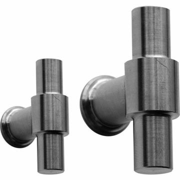 "T" shaped modern cupboard handles