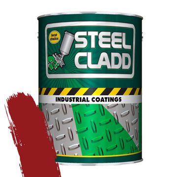 Bulk Pack x 3 Steel Cladd Quick Dry Primer Paint - Red Oxide 1Litre