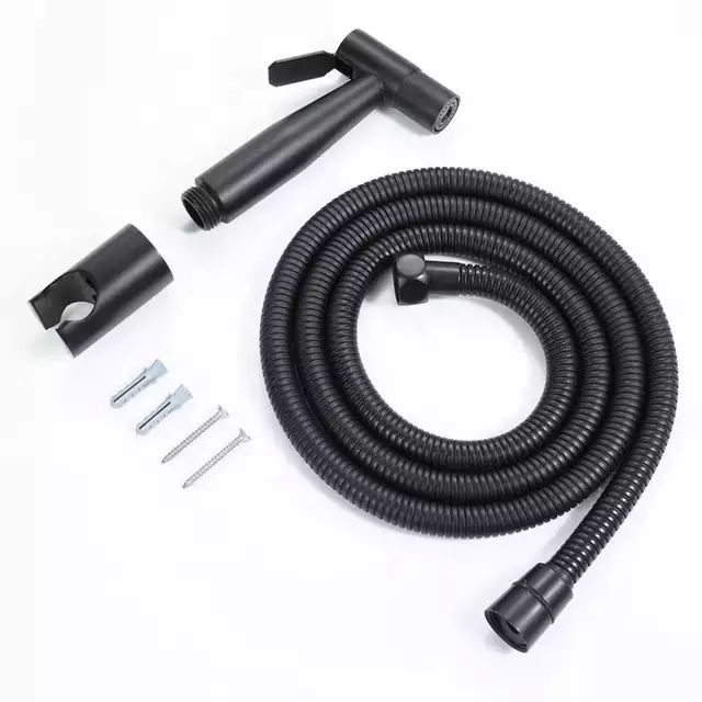 Handheld Bidet Spray Toilet - Black