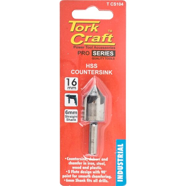 Countersink Hss 16Mm 5/8" 90 Degree