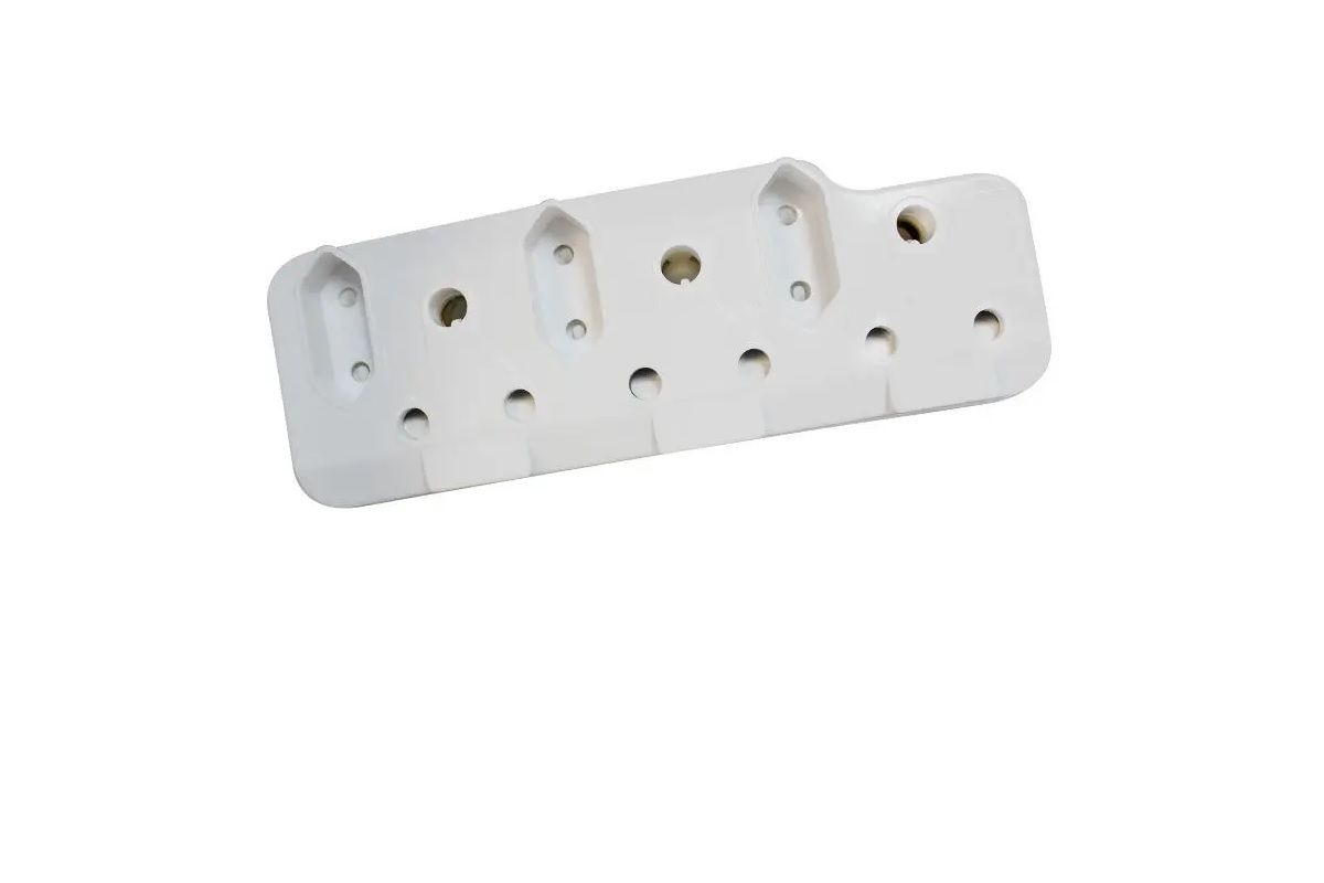 Selectrix 6 Way Multi-Plug, 3 x 2Pin, 3 x 3Pin (3 pack) BY WOODLY