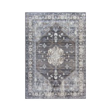 BK Carpets & Rugs - Vintage Inspired Medallion Indoor Rug - 2m x 2,9m -  Grey & Brown