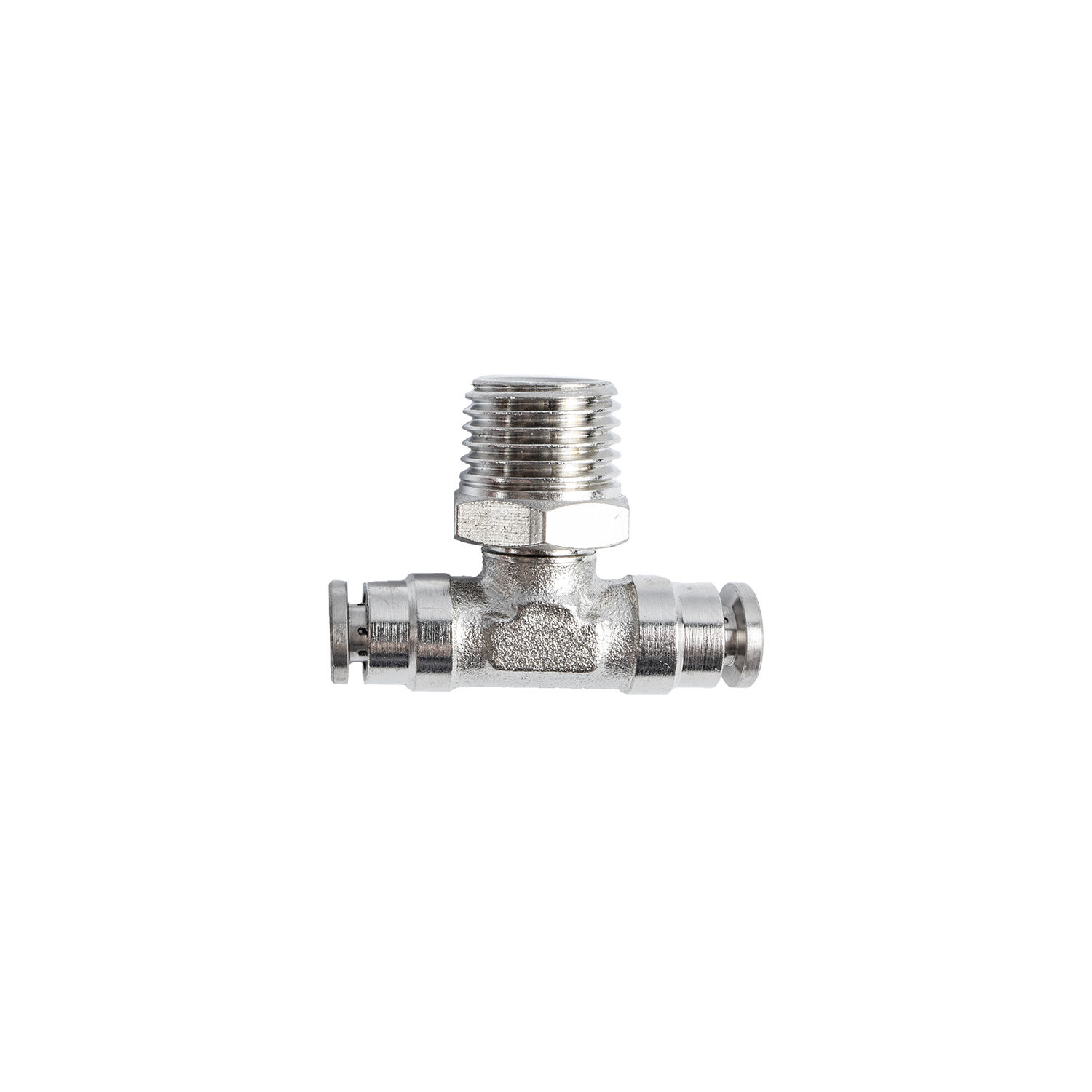 Metal Pu Fitting T-Joint 4Mm 1/4" M