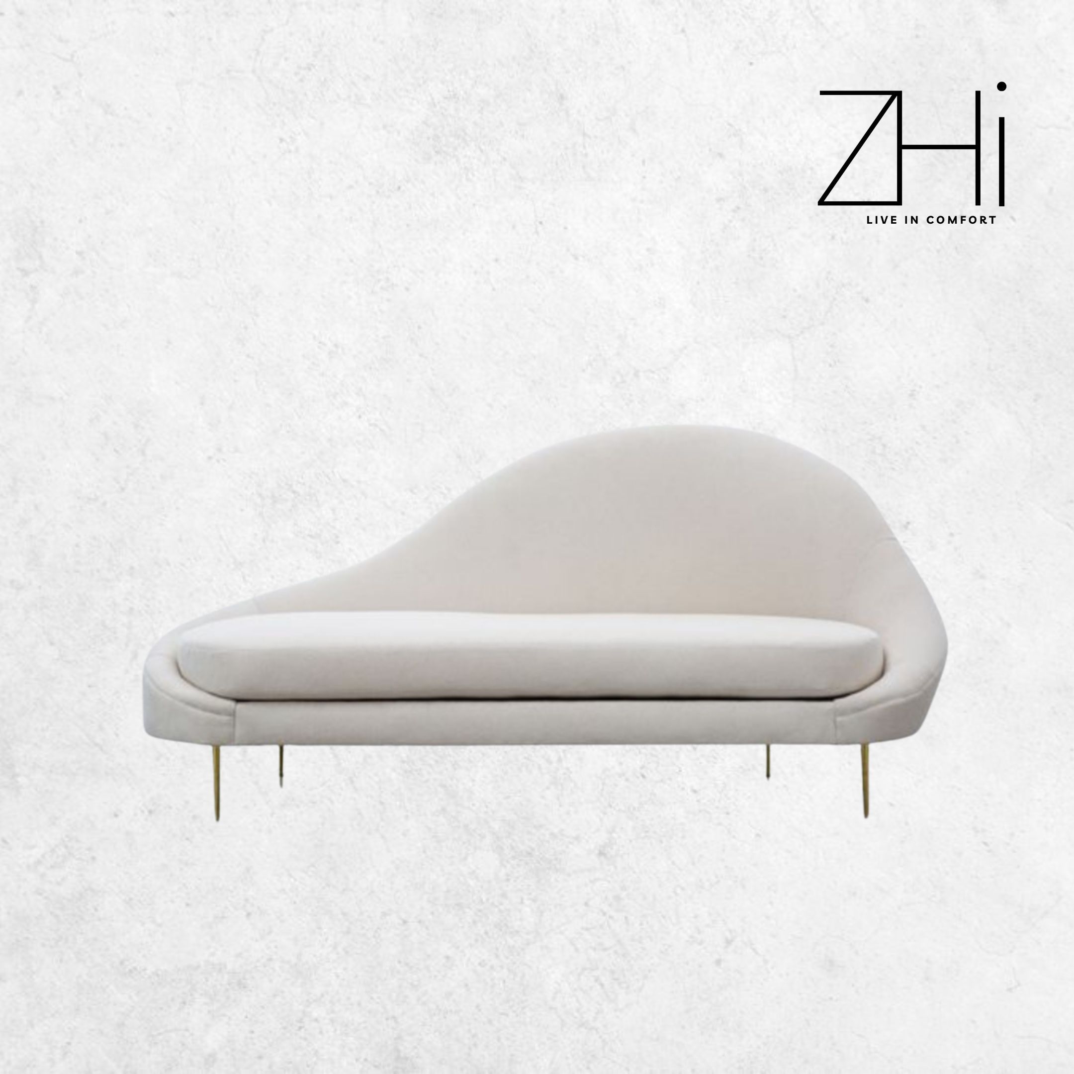ZHi Sandrine Chaise Sofa