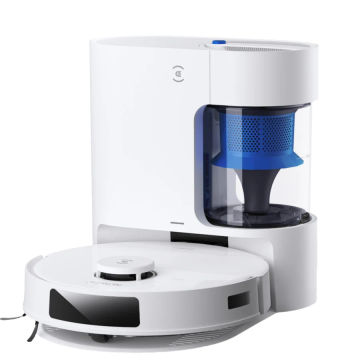 Ecovacs DEEBOT N20e PLUS Robot Vacuum Cleaner - Bagless - 10,000Pa Suction, 350min Runtime - White