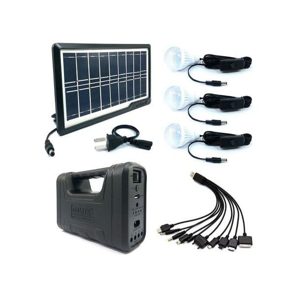 Gdlite GDL-8017 Solar Light Set (Free Standing Pack of 1)