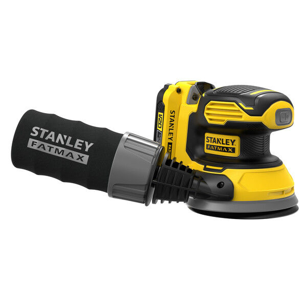 STANLEY 18V ​​125MM ORBITAL ROTARY SANDER | SFMCW220D1S-QW