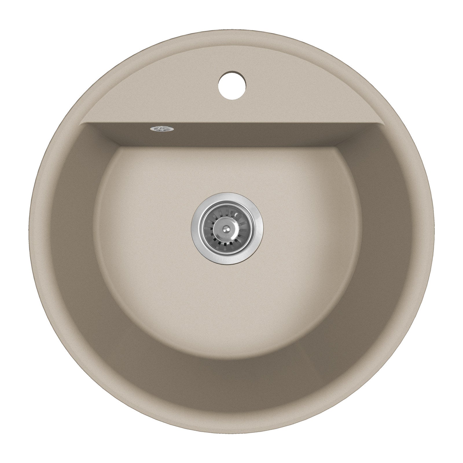 Laveo Muna 510 Granite Composite Kitchen Sink 1 Bowl - Beige (Beach Sand)