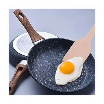 Black Aluminum Non-Stick Frying Pan - 24 cm