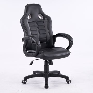 TOCC Delta Ergonomic Home and Office Chair - Black and Grey