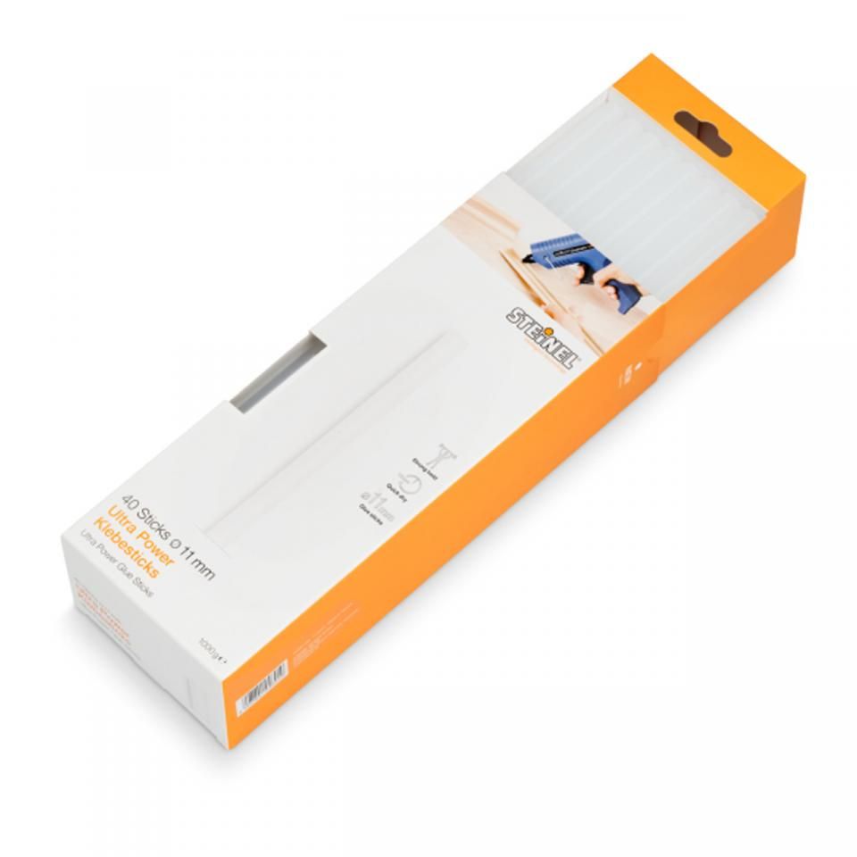Steinel - 40 Ultra Power Glue sticks Ø 11 mm (1kg) -  German Quality