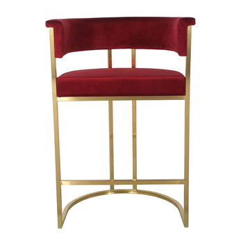 JOST BAR STOOL ORIGINAL STEEL GOLD SPRAY BC-185