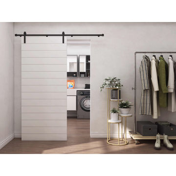 LIBERTY GROOVED BARN DOOR INCL TRACK 2100X920X40