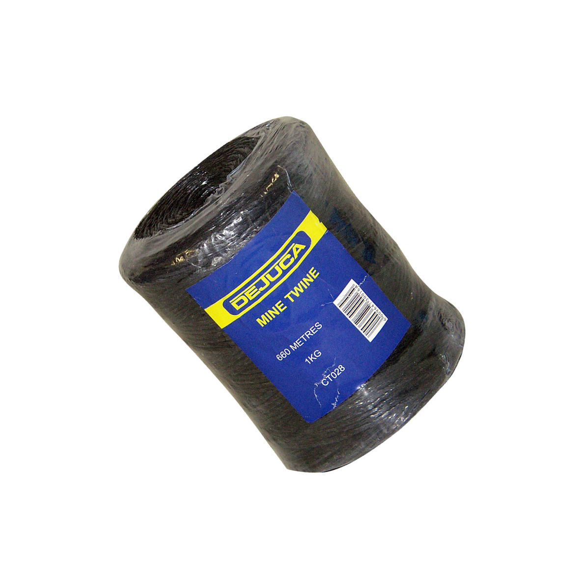 Poly Twine Mine Black 650M 1Kg (Roll) - 2 Pack