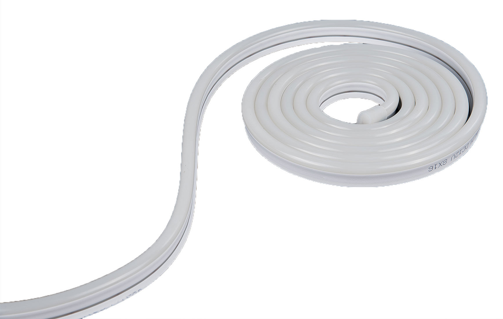 230VAC 5M LED S/Side Neon Strip 8x16mm Cool White 5500K