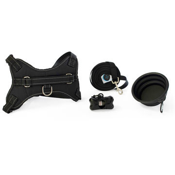 Luna Life ” Walkies” Harness, Lead, Collar, Water Bowl & Poo Bags Kit