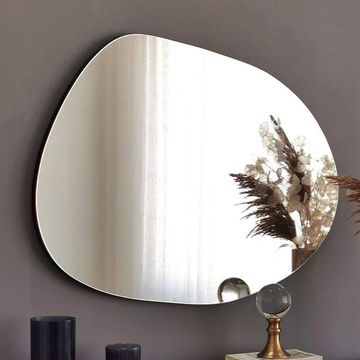 Jade Frameless Irregular Mirror