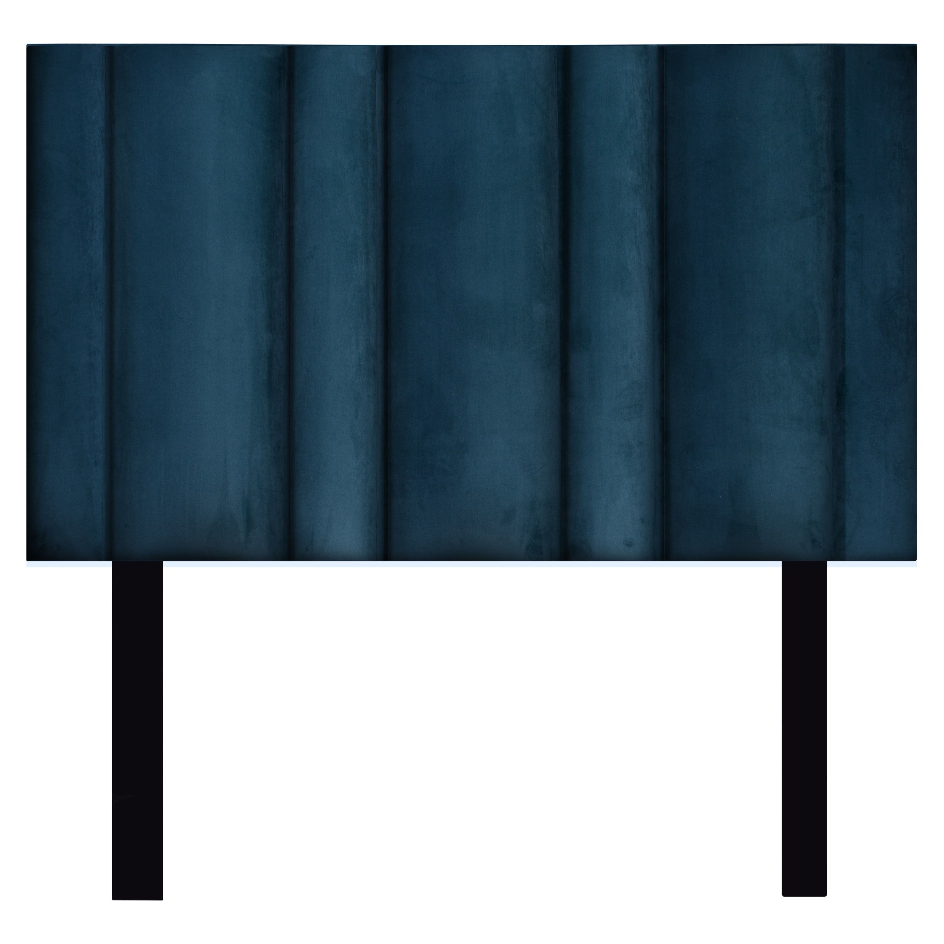 Mia Headboard - Turquoise Velvet - Single