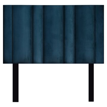 Mia Headboard - Turquoise Velvet - Single