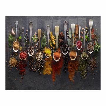Decorative Glass Wall Tile (898 X 700 X 6mm) Spices