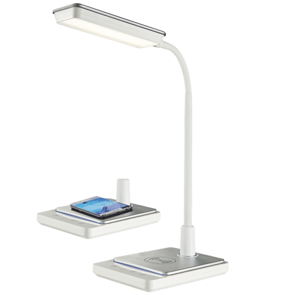 QI Wireless Mobile Charger LED Desk Lamp