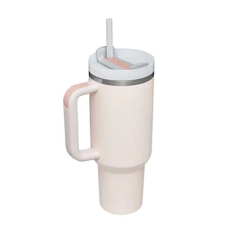 Premium Quality Stylish EXTRA Large Cream Coloured Travel Mug