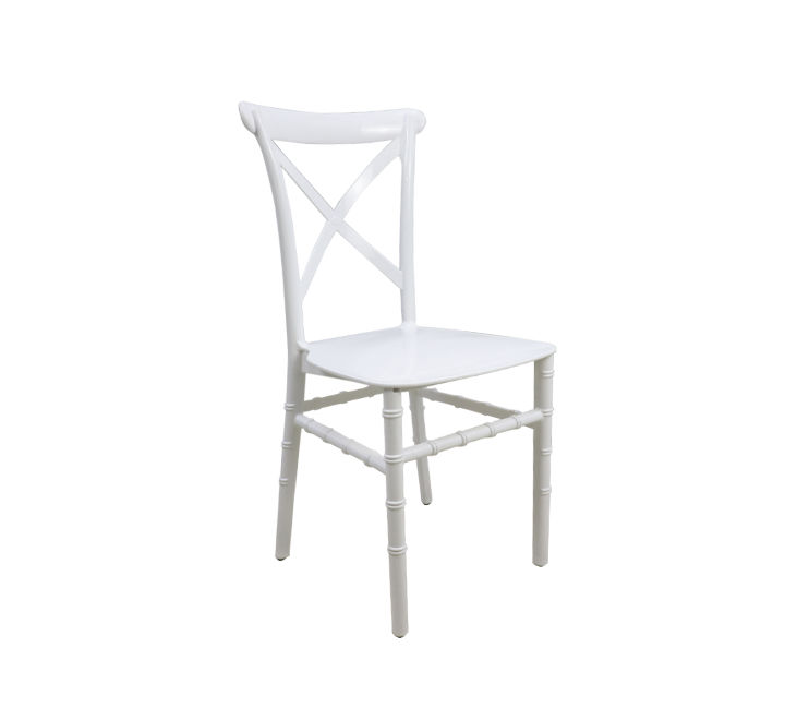 Vividitto - Kiddies Cross-back Chair - White
