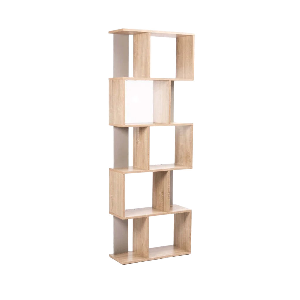 Vividitto - Motinti 5 Shelf Unit - Oak