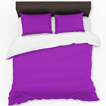 Royal Purple Duvet Cover Set Double