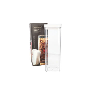 Square Food Storage Jar 1800ml