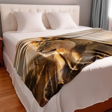 Jungle Royalty Large Light Weight Fleece