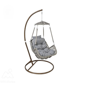 LBM Single Grey Swing Chair
