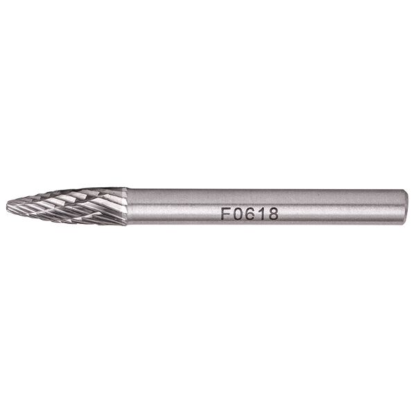 Rotary Burr Tungsten 6X18X6Mm Round Point