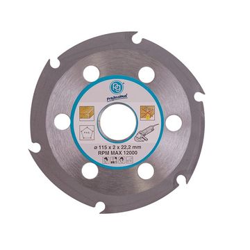 PG - Blade 6 Teeth 115mm for Wood On Angle Grinder - 2 Pack
