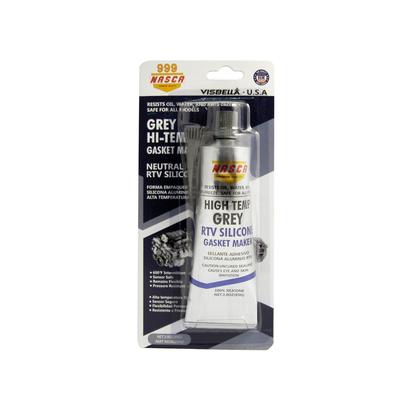 Gasket Maker - 85gr - Tube - Black - 3 Pack