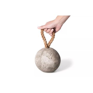 Teva Concrete Door Stopper with Rope Handle – Modern Indoor Door Stop