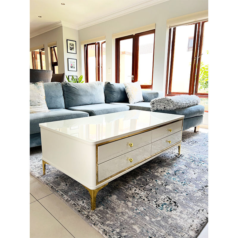 KC FURN-Tenaria Coffee Table (White)