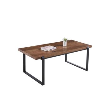 Lotus 120x60cm Coffee Table - Walnut