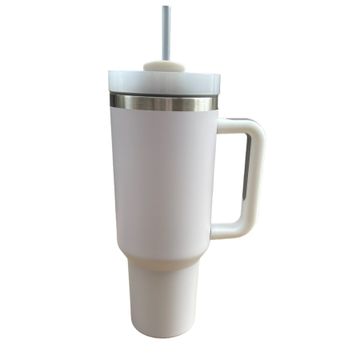 Large 1.2L Stainless Steel Travel Mug Flask with Lid