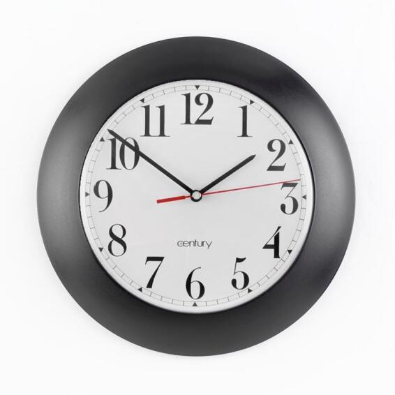 STAR BLACK CLOCK 30CM CLOCK