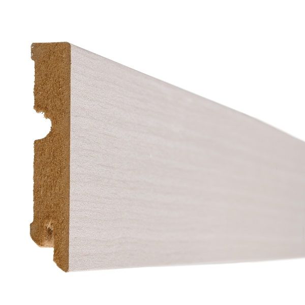 Skirting Cubic Florida Oak MDF Matt Finnish 80mm x 16mm x 2400mm
