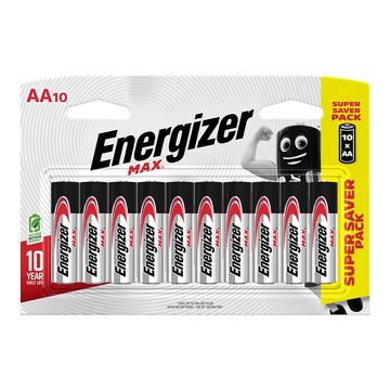 Energizer Battery Max Aa 10 Pack 4 Pack