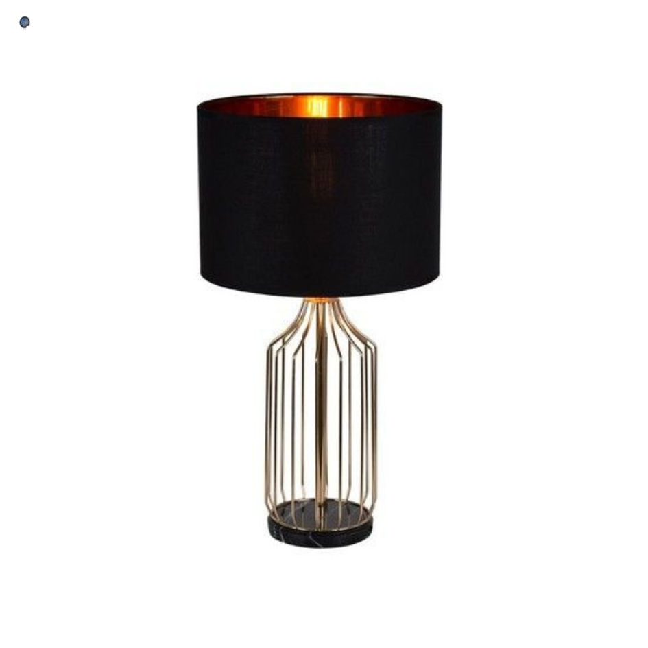 Sinatra T/Lamp 330mm Brass/Black
