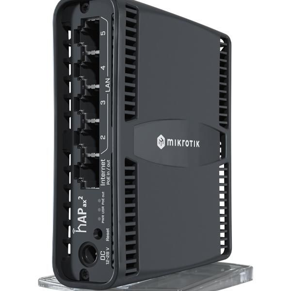 Mikrotik Hap Ax2 5 Port Gigabit 1800Mbps Wifi 6 Router - C52Ig-5Haxd2Haxd-Tc