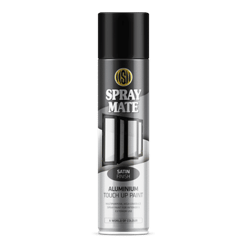 SPRAYMATE ALUMINIUM TOUCH UP BLACK SATIN 250ml