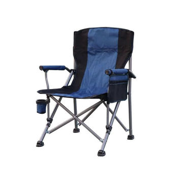 Durable Foldable Fishing and Camping Chair - Blue
