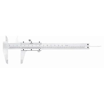 Vernier 150Mm Stainless Steel Metric 0.02Mm Acc