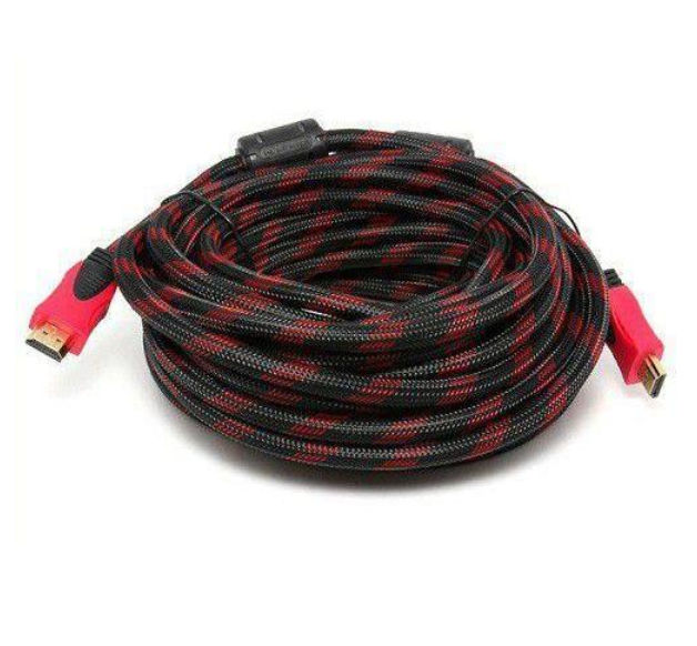 15m Hdmi Braided Cable